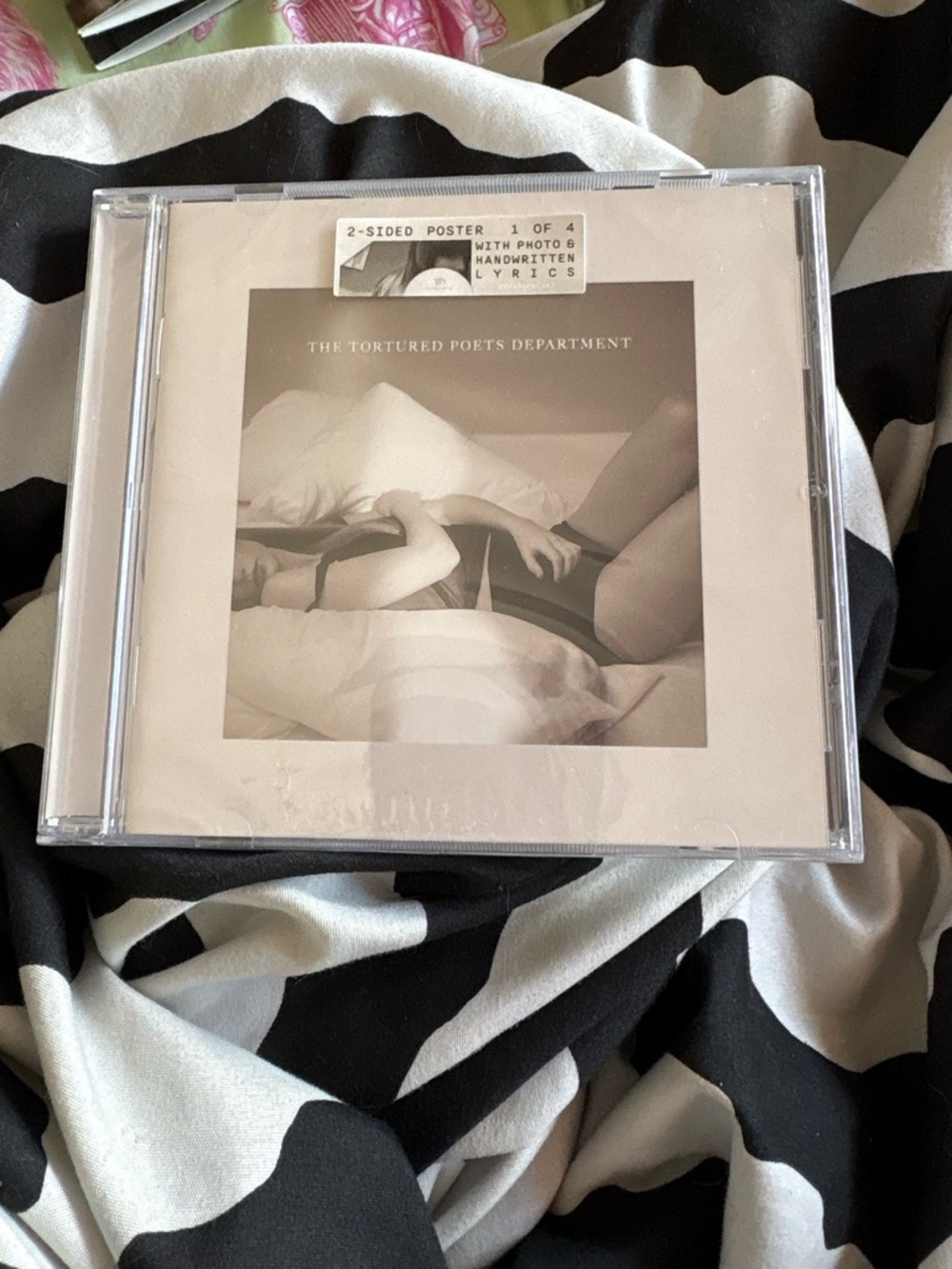 The Tortured Poets Department CD - Beige Cover